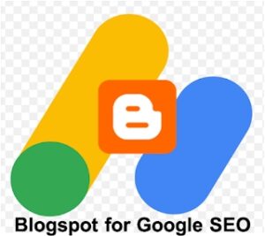 blogspot theme with h1 and blogspot logo